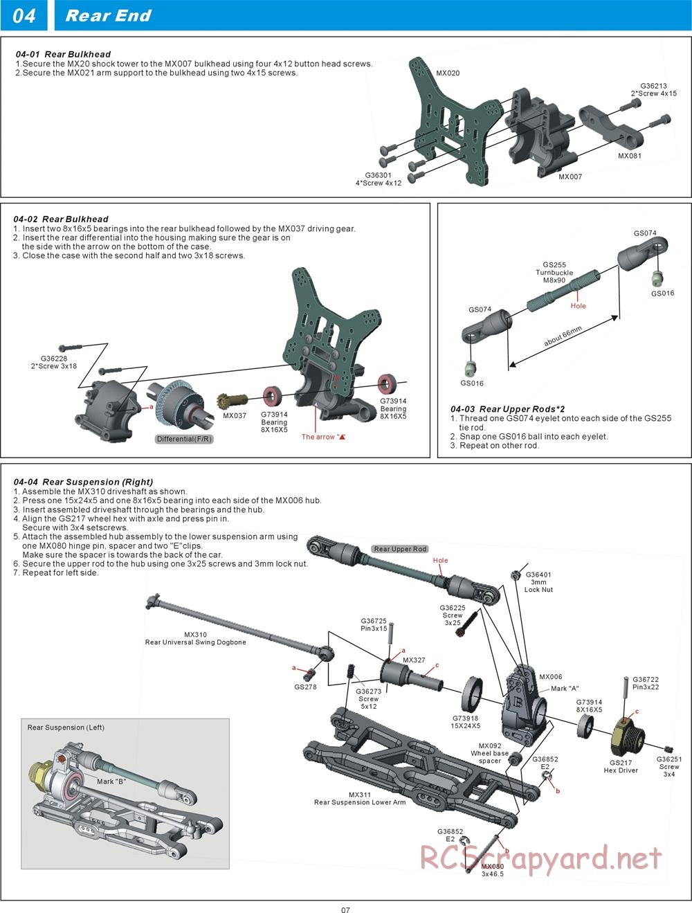 CEN - Matrix TR Arena - Manual - Page 7