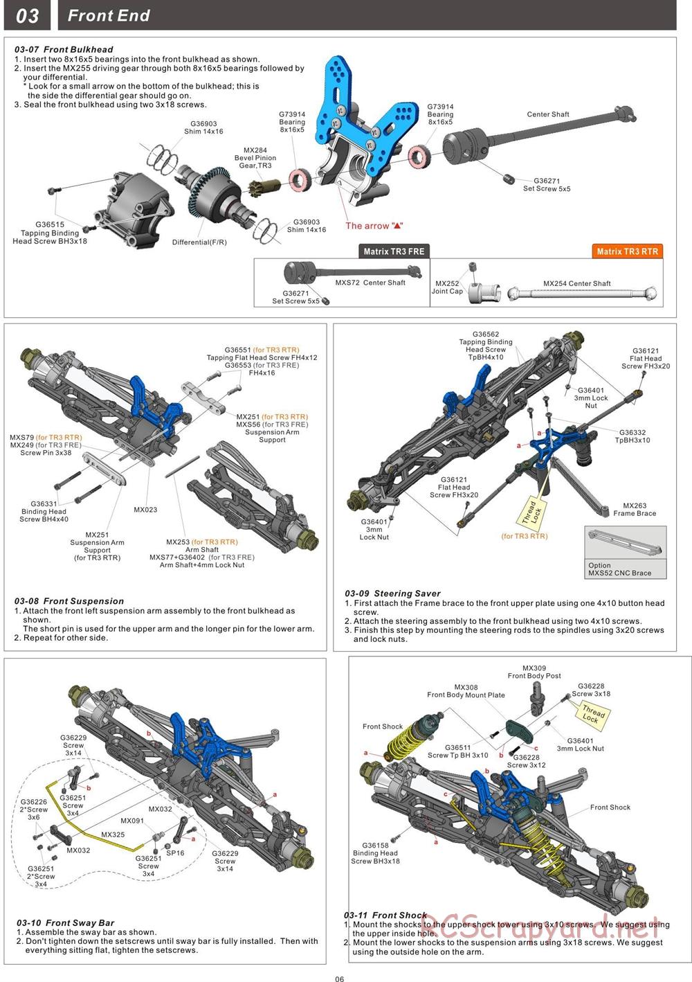 CEN - Matrix-TR3 - Manual - Page 6