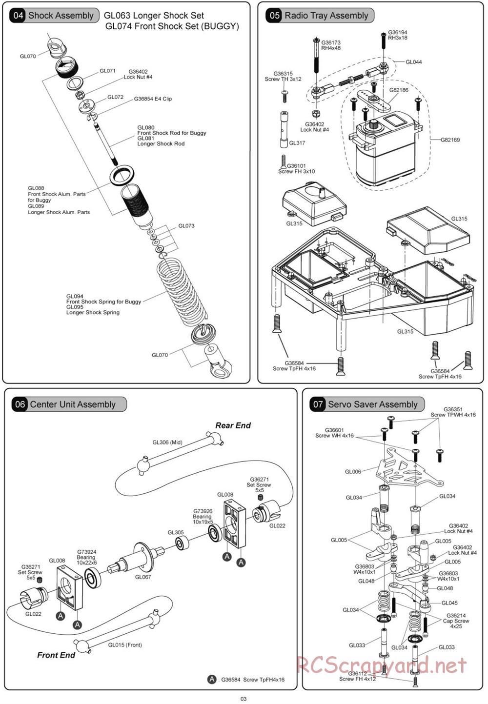 Cen Matrix5 E B Manual Handbook 5012 Rcscrapyard Radio Controlled Model Archive