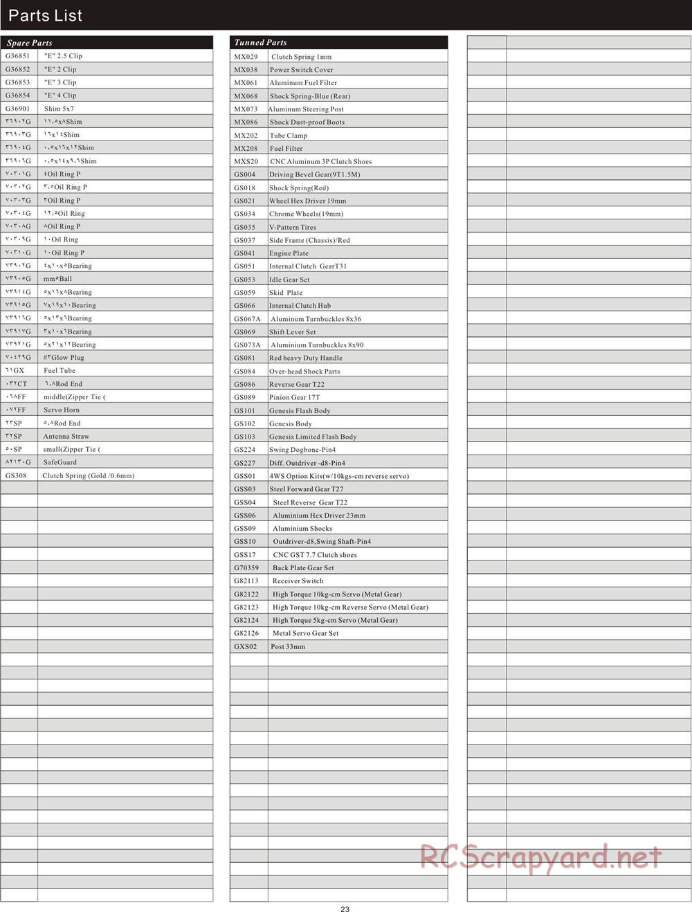 CEN - Nemesis 7.7 - Manual - Page 23