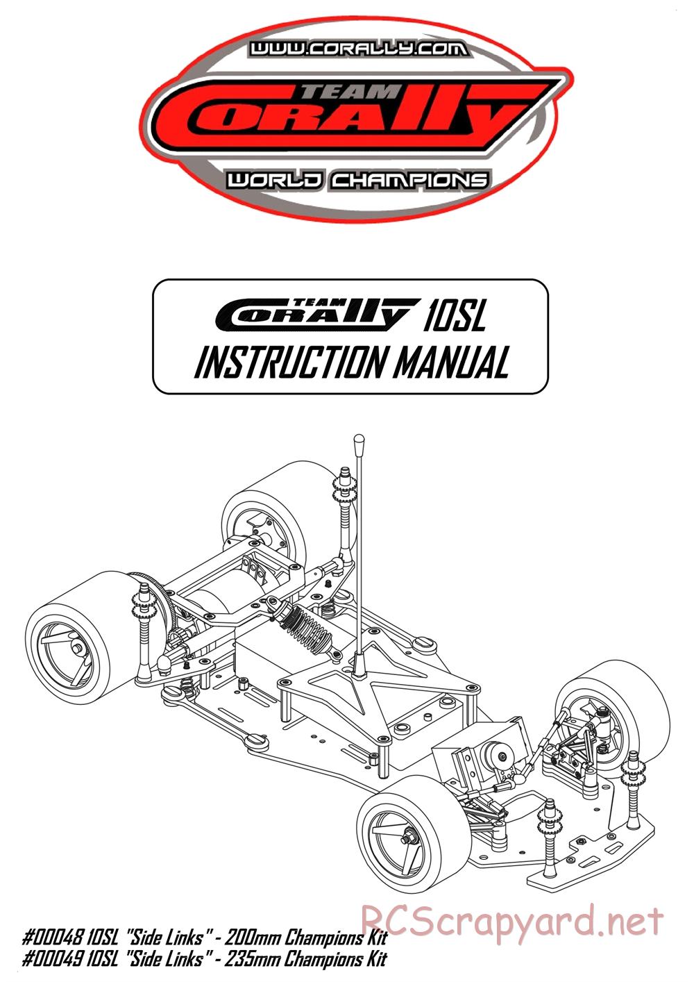 Corally - 10SL - Manual - Page 1