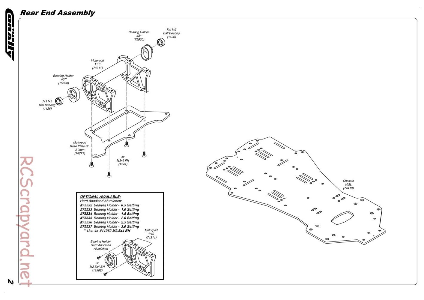 Corally - 10SL - Manual - Page 3