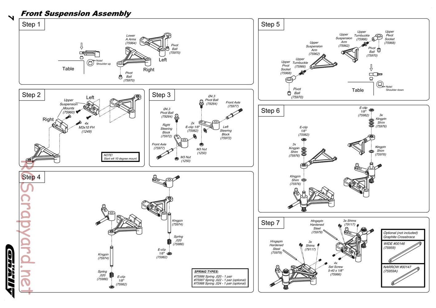 Corally - 10SL - Manual - Page 8