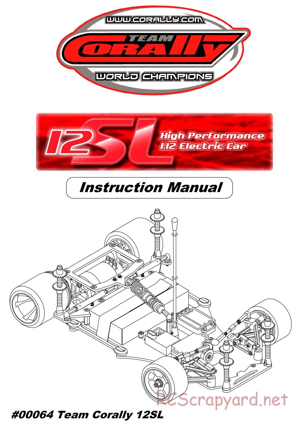 Corally - 12SL - Manual - Page 1