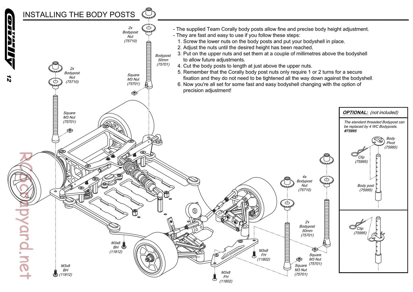 Corally - 12SL - Manual - Page 13