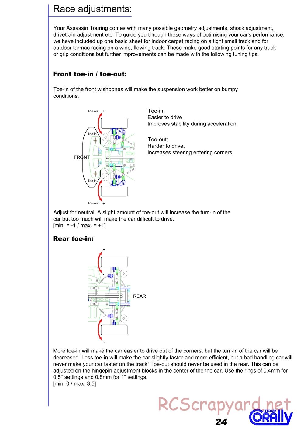 Corally - Assassin - Manual - Page 25