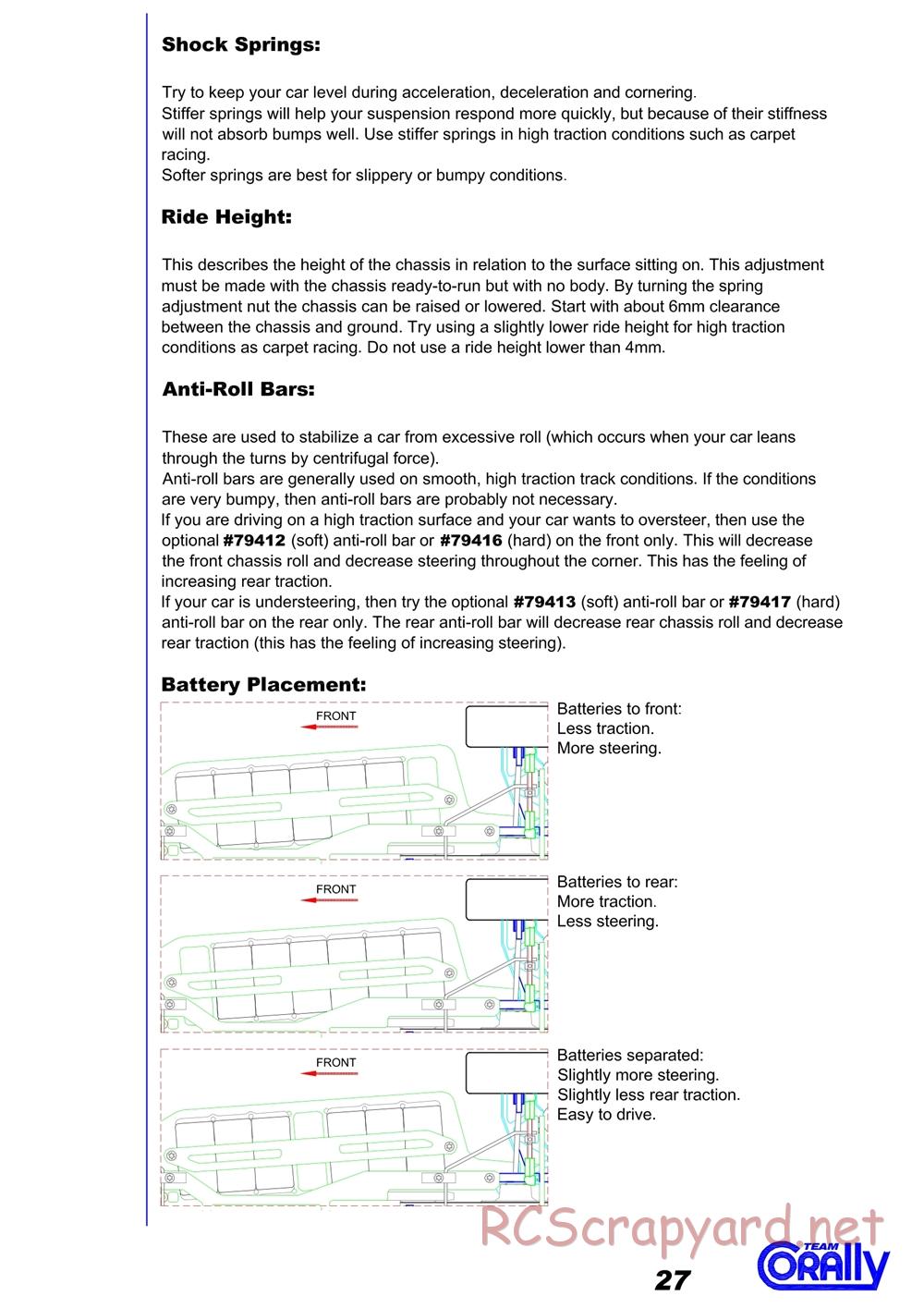 Corally - Assassin - Manual - Page 28