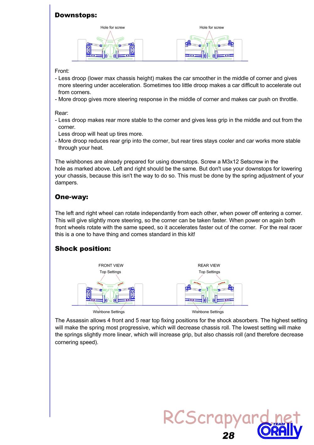 Corally - Assassin - Manual - Page 29