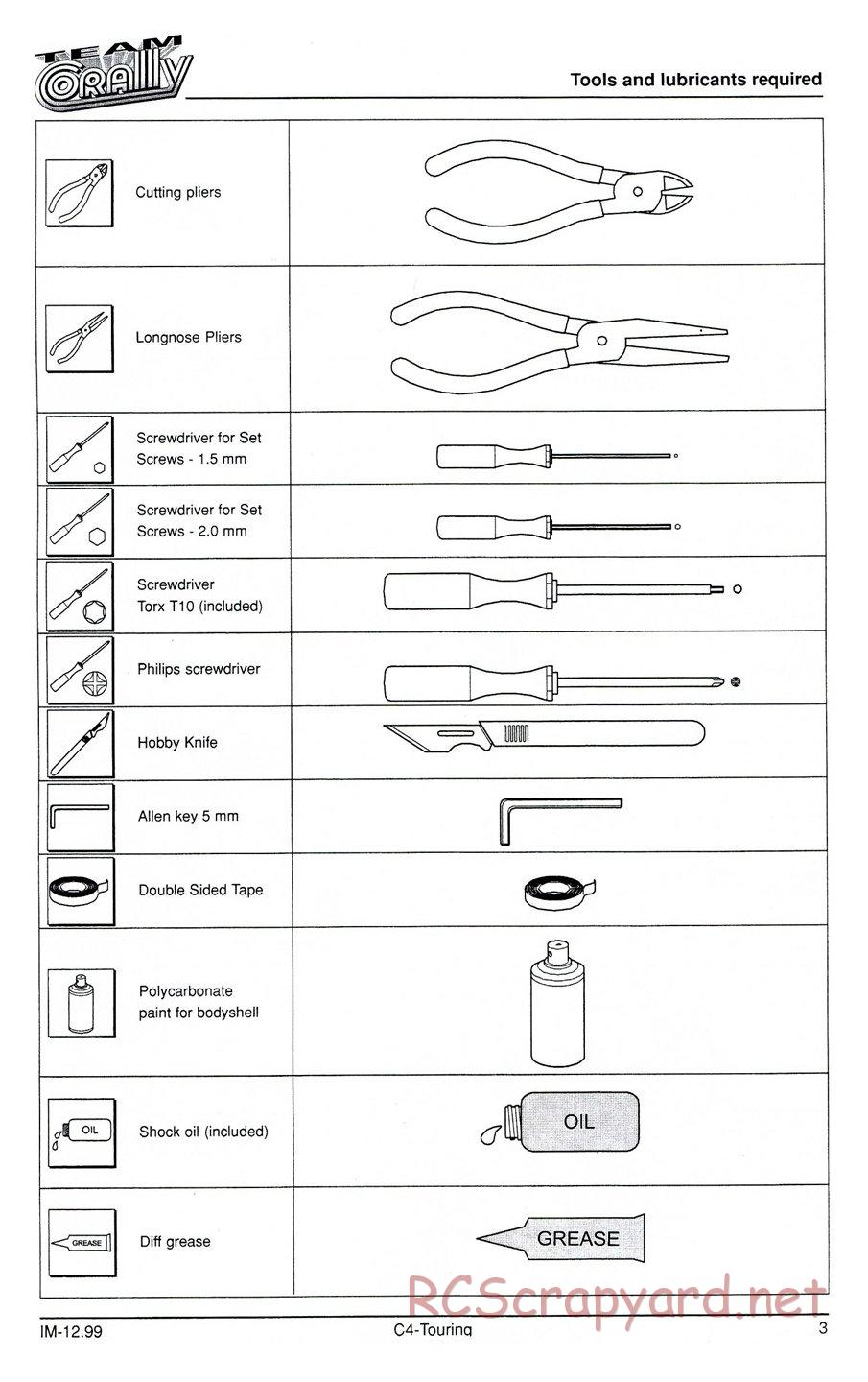 Corally - C4 - Manual - Page 3