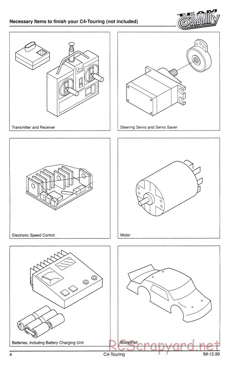 Corally - C4 - Manual - Page 4