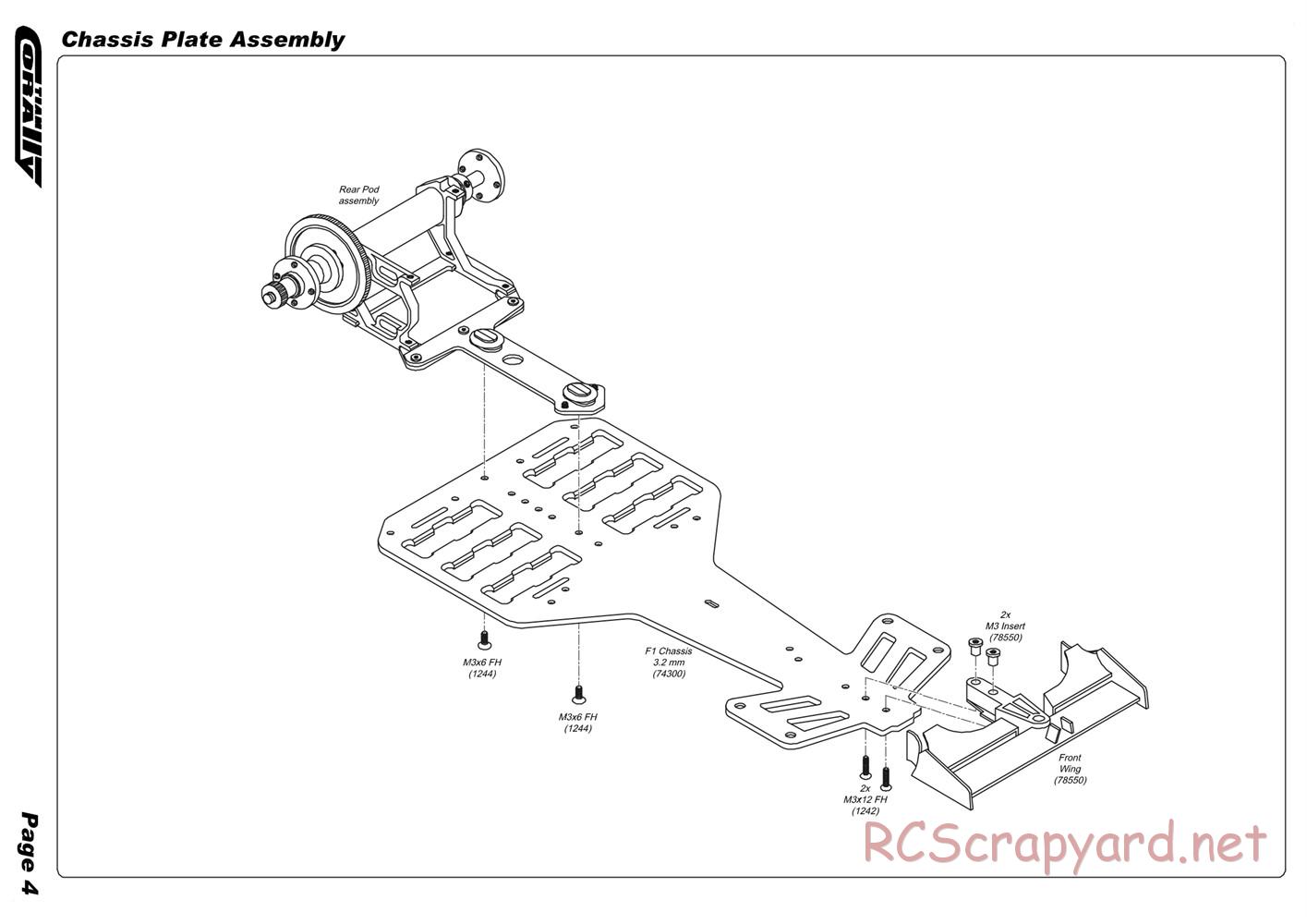 Corally - F1 NGX - Manual - Page 4