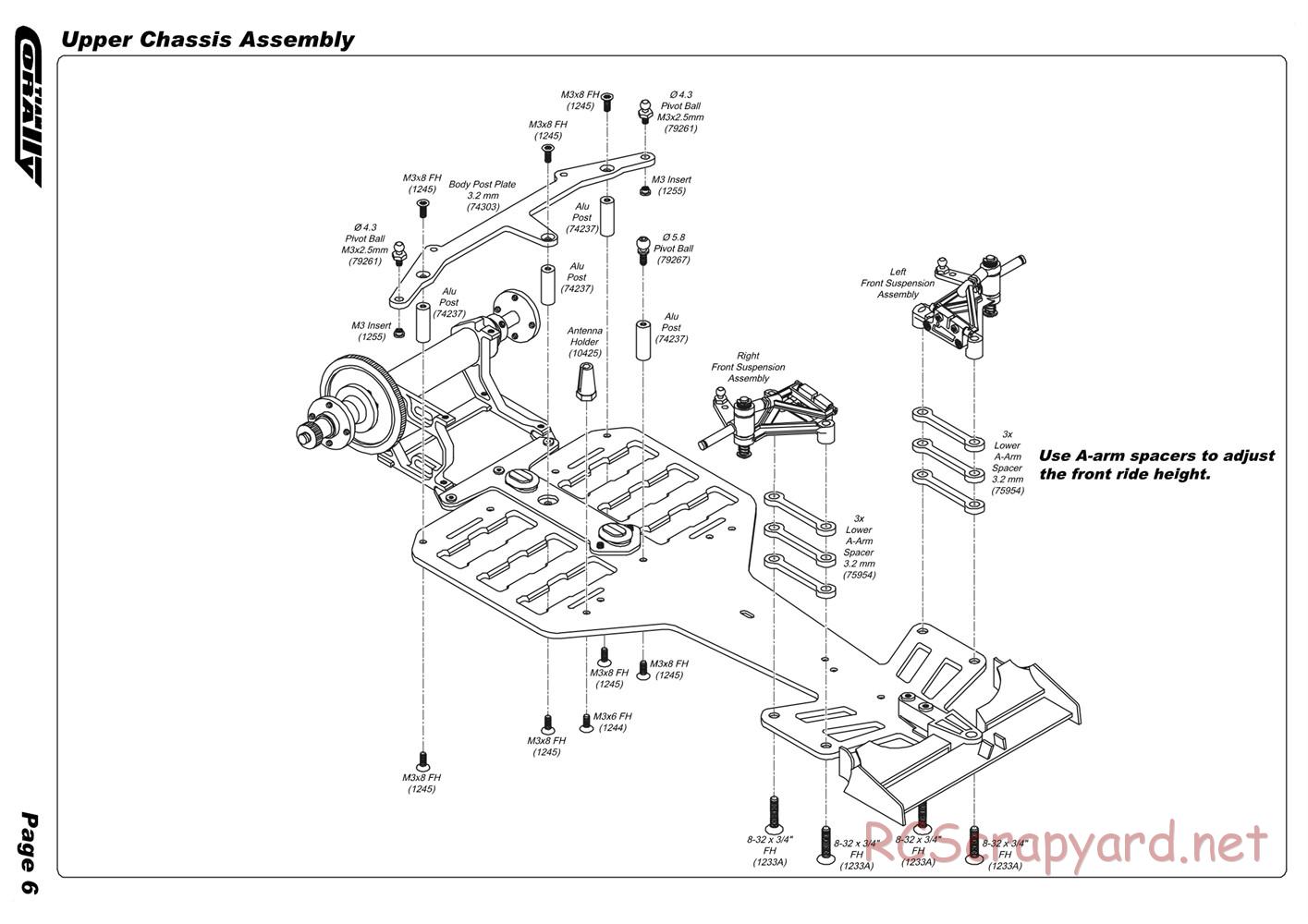 Corally - F1 NGX - Manual - Page 6