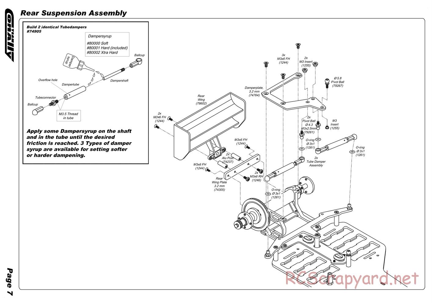 Corally - F1 NGX - Manual - Page 7