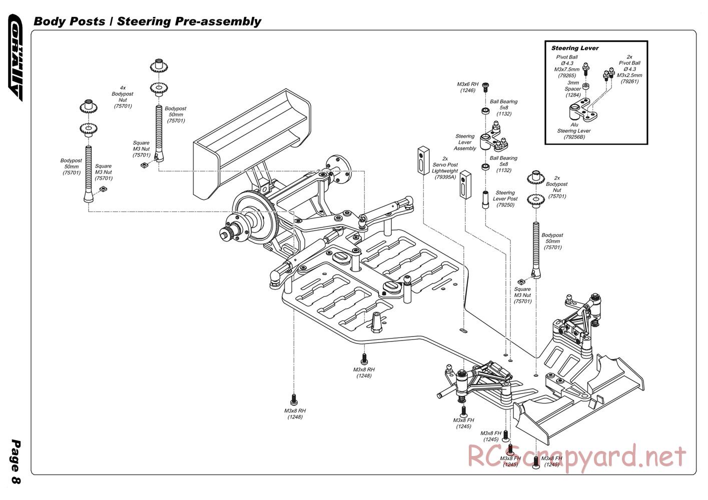 Corally - F1 NGX - Manual - Page 8