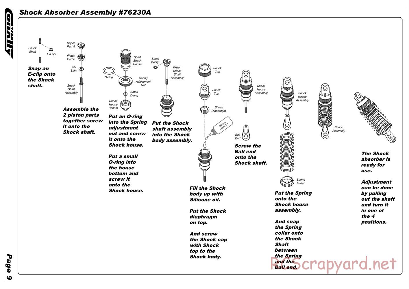 Corally - F1 NGX - Manual - Page 9