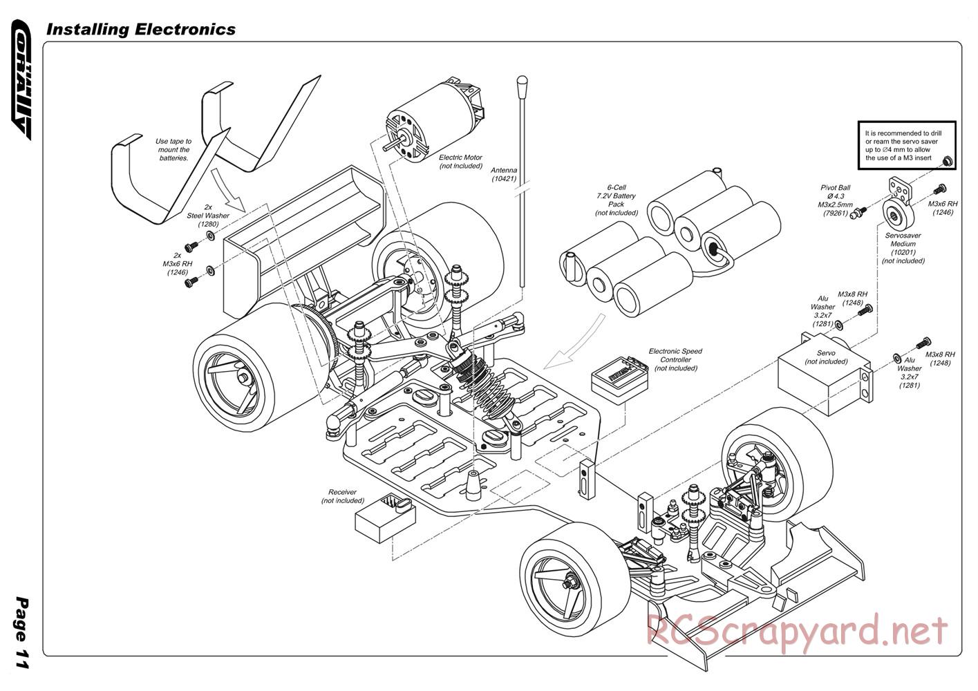 Corally - F1 NGX - Manual - Page 11