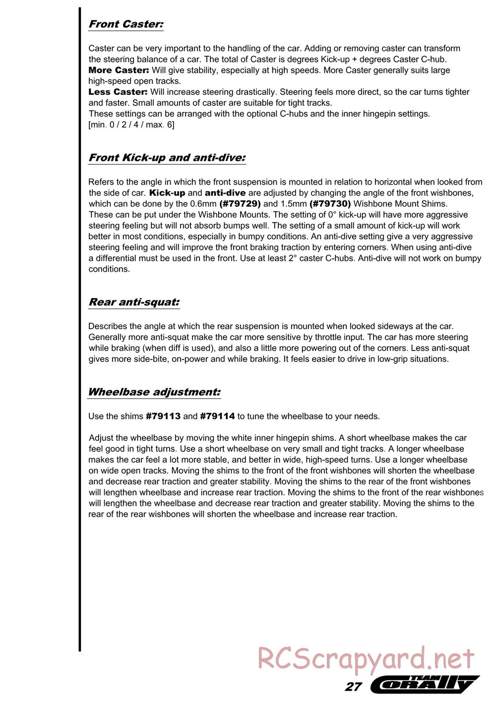 Corally - HMX M1 - Manual - Page 28