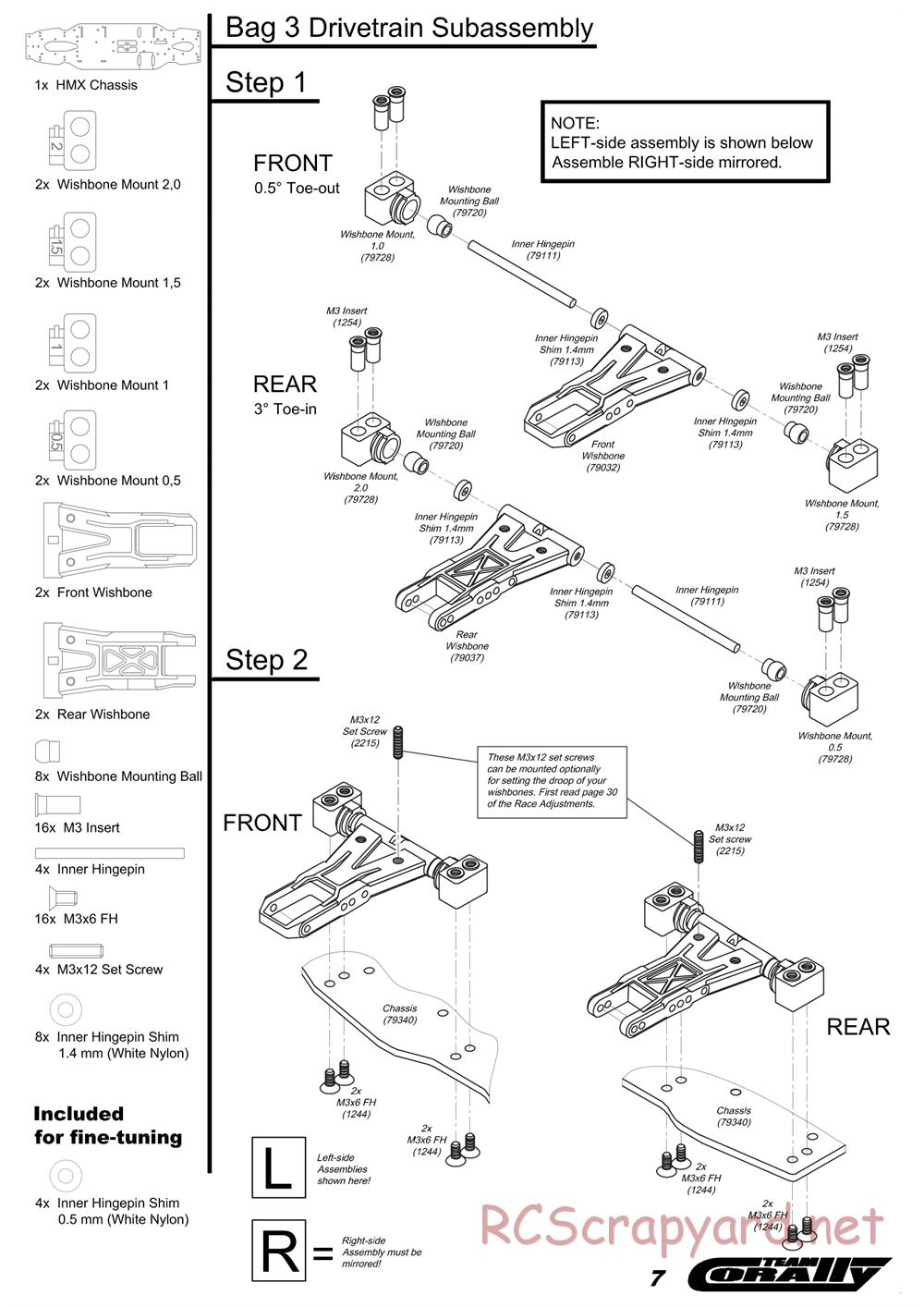 Corally - HMX - Manual - Page 8