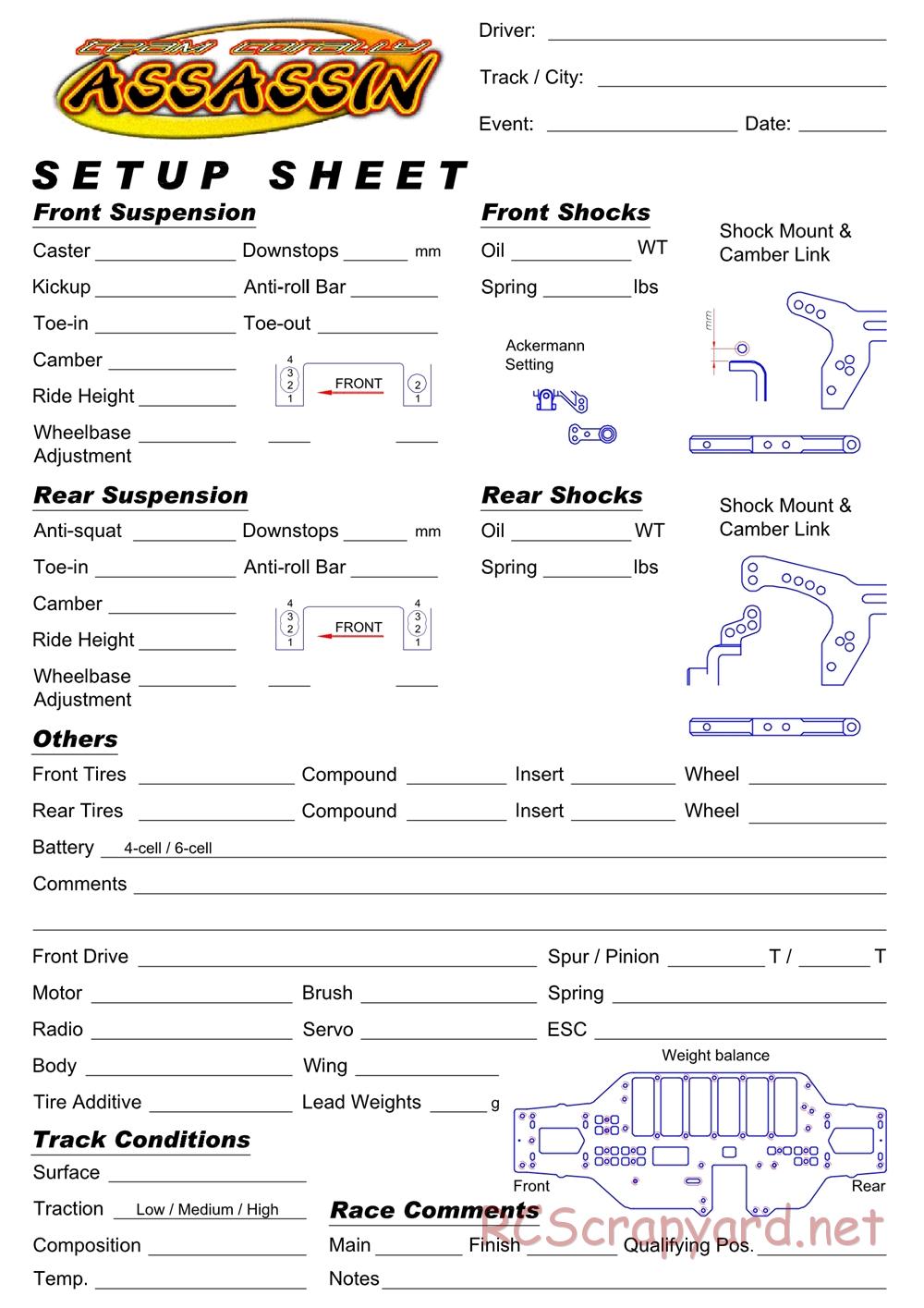 Corally - Mini Assassin - Manual - Page 26