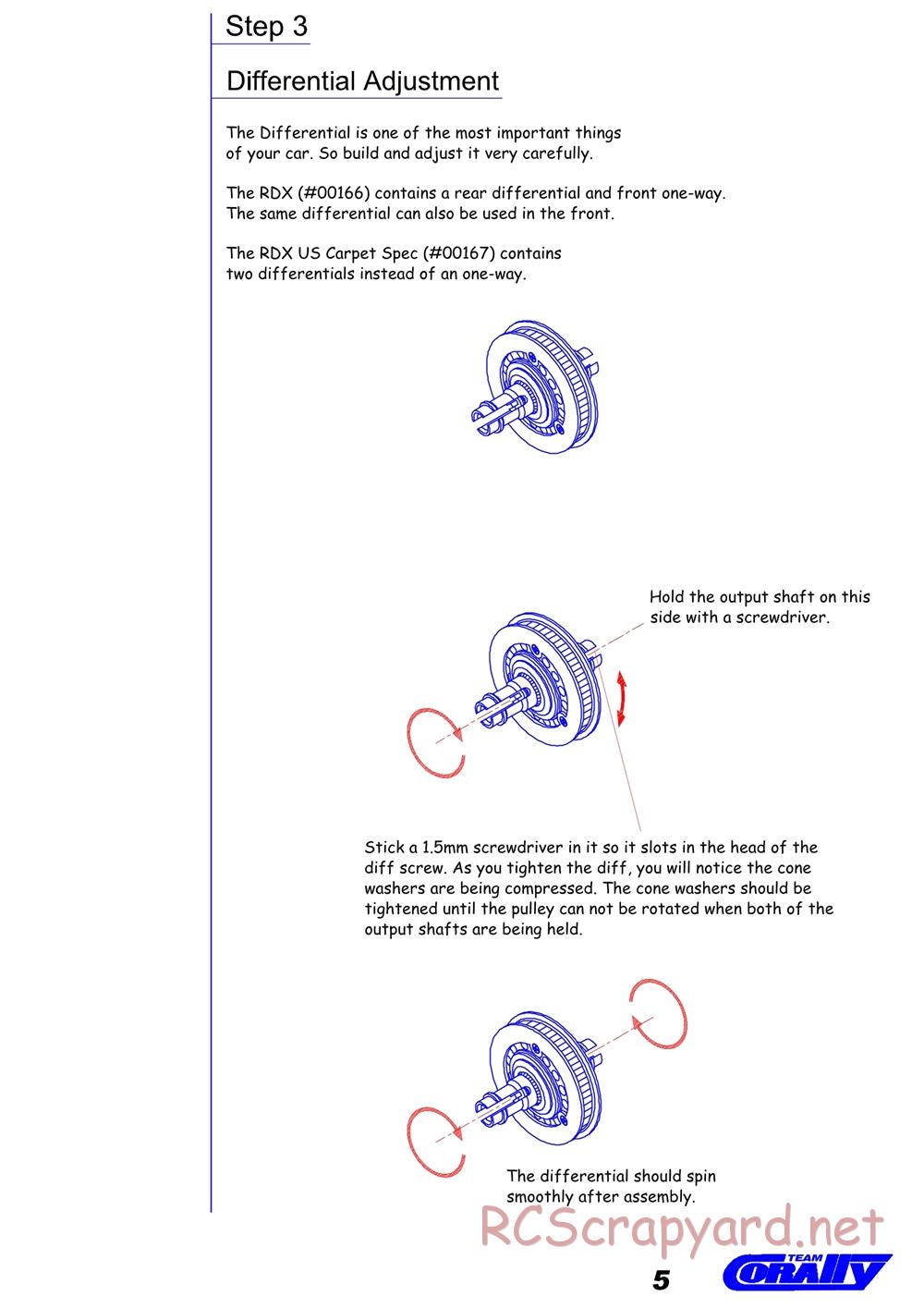 Corally - RDX - Manual (Ver 2) - Page 5