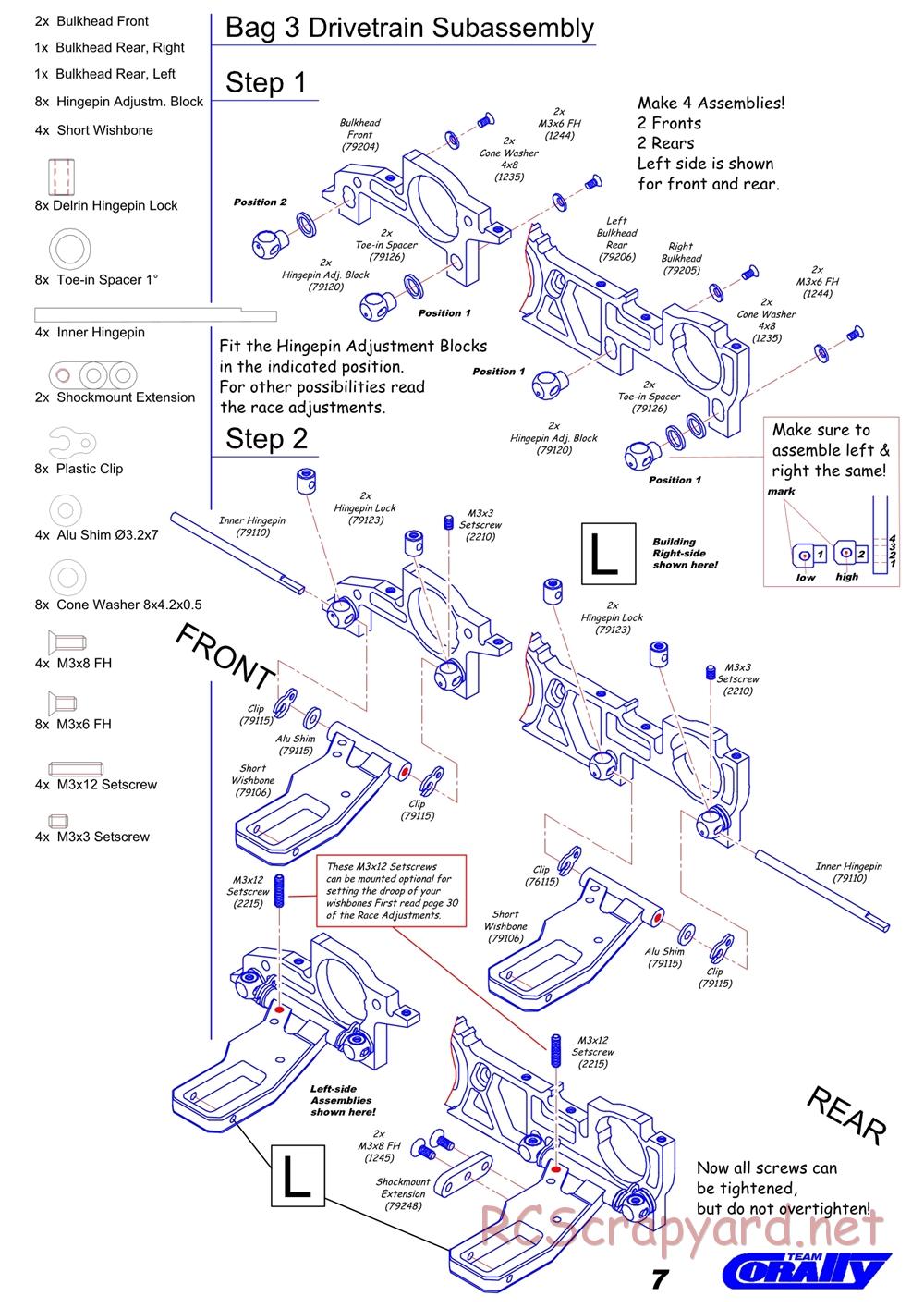 Corally - RDX - Manual (Ver 2) - Page 7