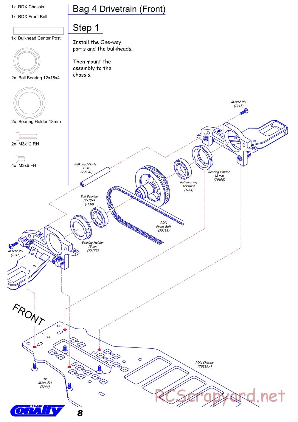 Corally - RDX - Manual (Ver 2) - Page 8