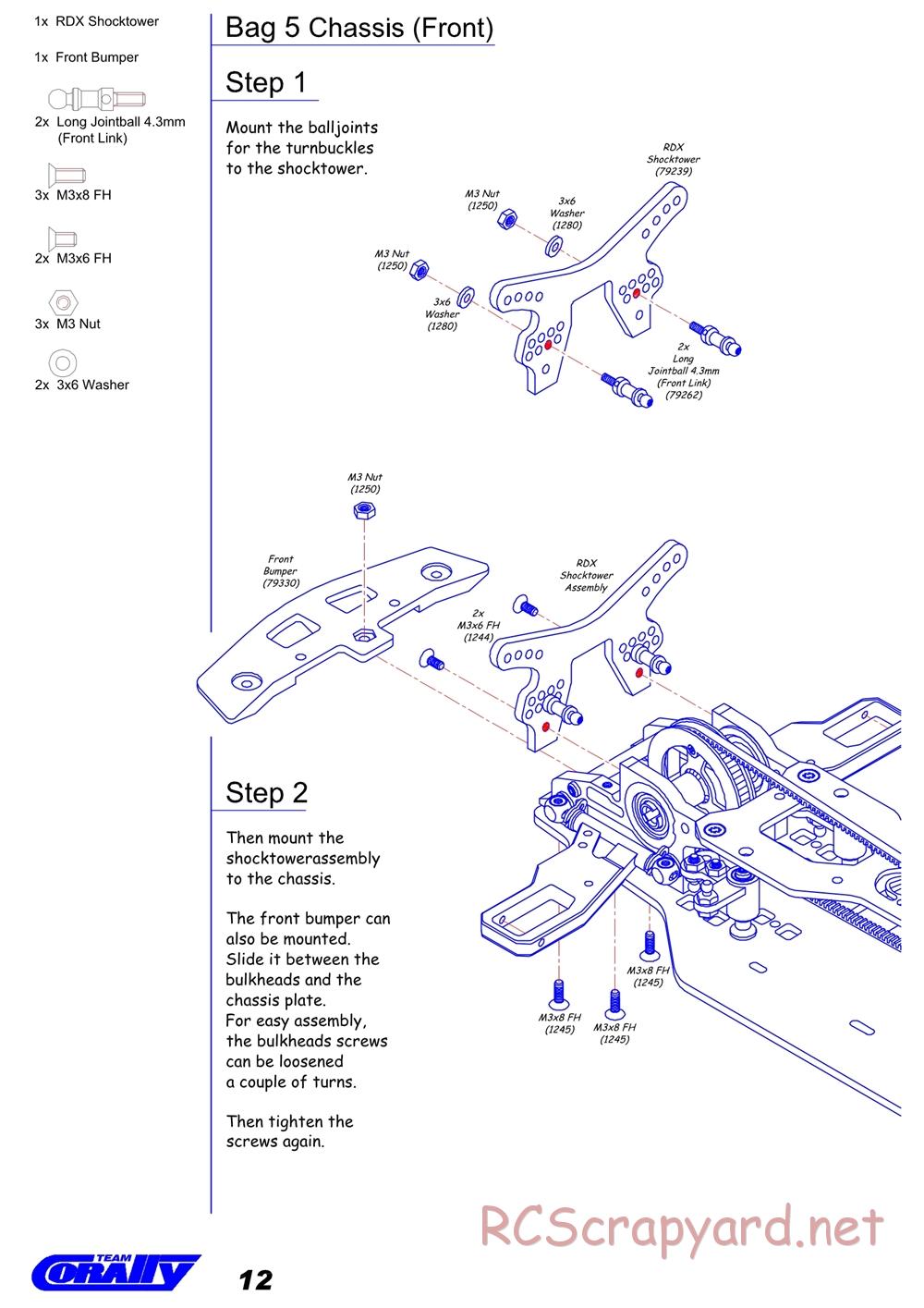 Corally - RDX - Manual (Ver 2) - Page 12