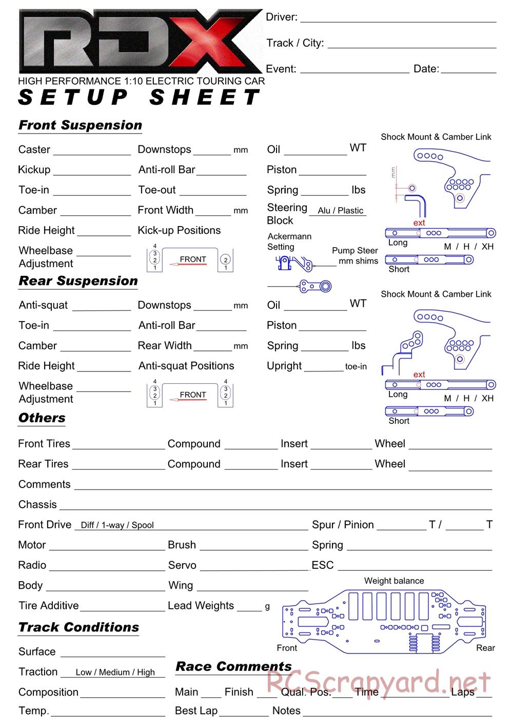 Corally - RDX - Manual (Ver 2) - Page 32