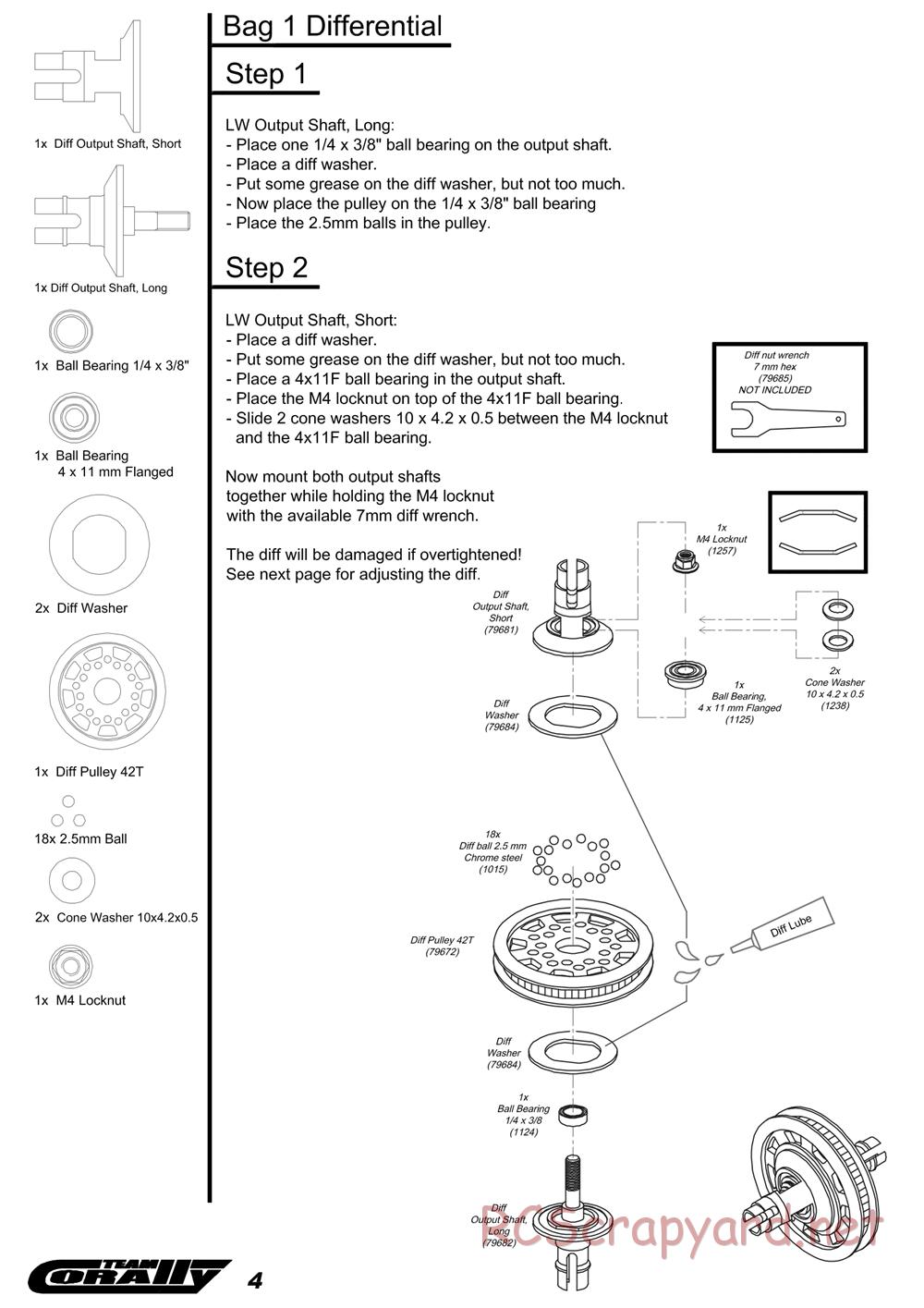 Corally - RDX Phi 09 - Manual - Page 5