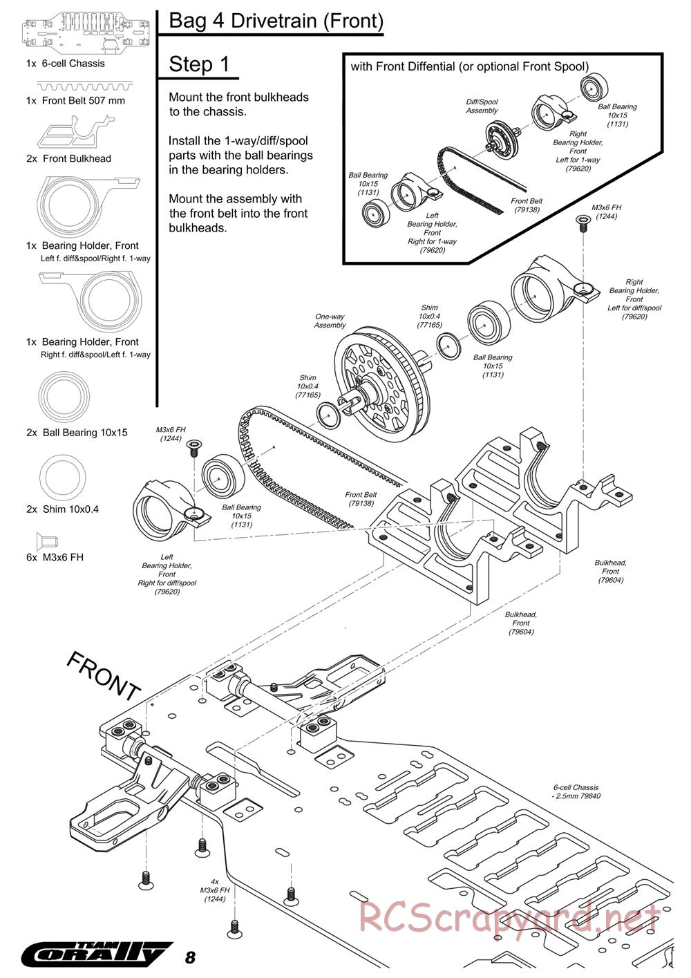 Corally - RDX Phi 09 - Manual - Page 9