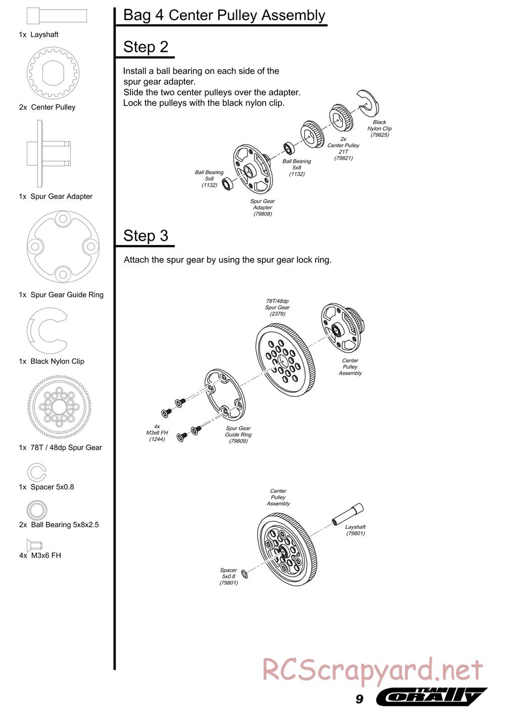 Corally - RDX Phi 09 - Manual - Page 10