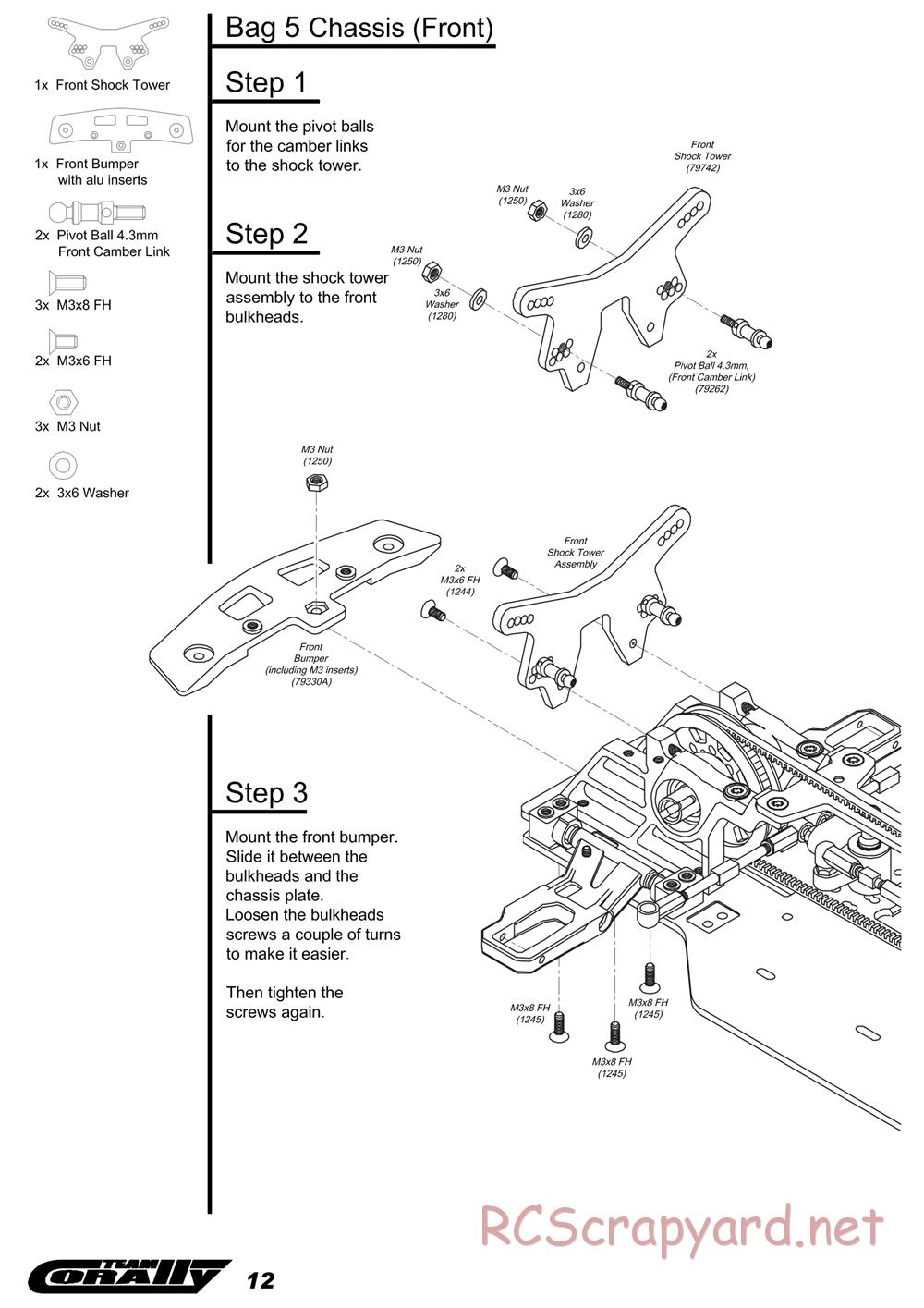 Corally - RDX Phi 09 - Manual - Page 13