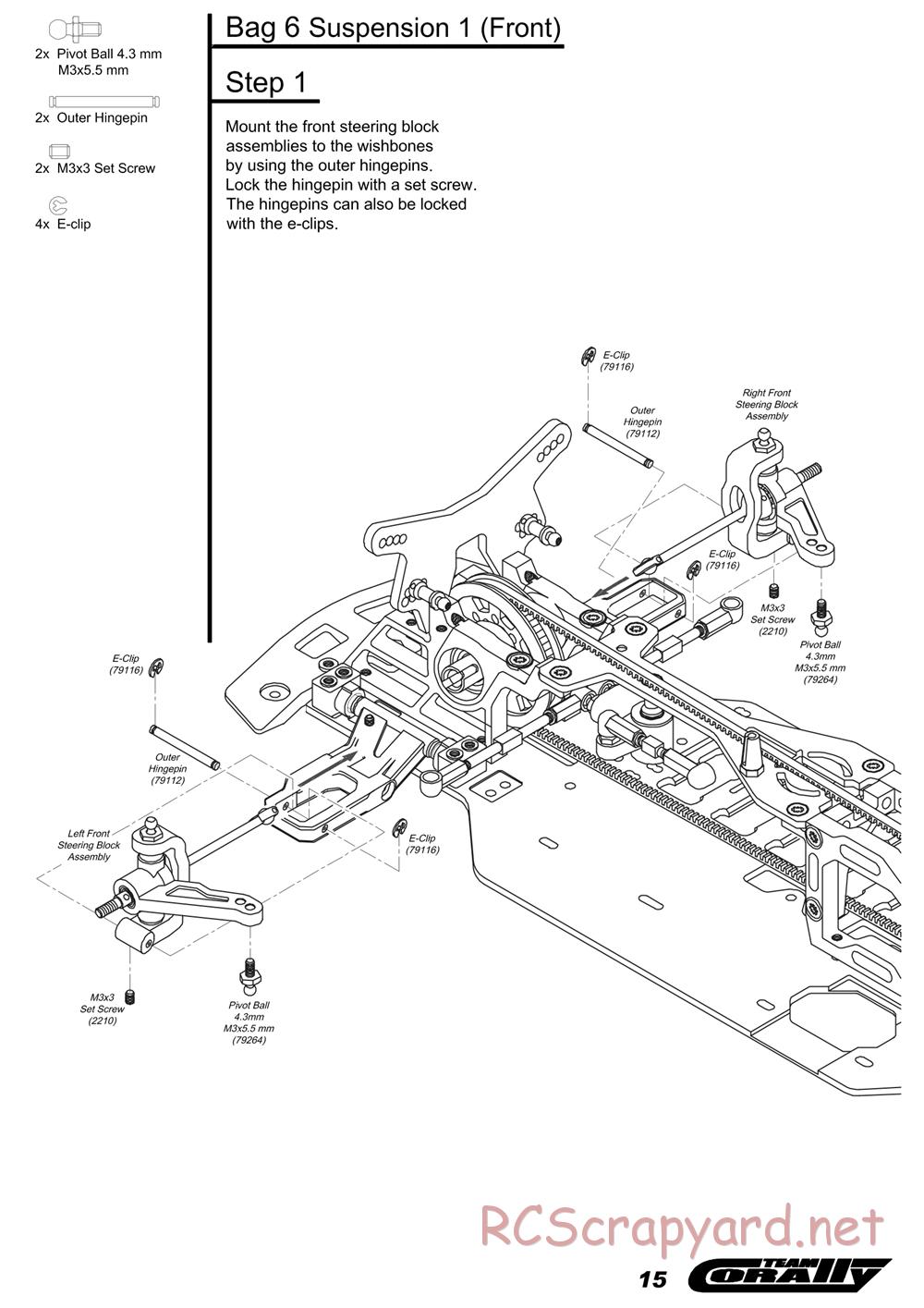 Corally - RDX Phi 09 - Manual - Page 16