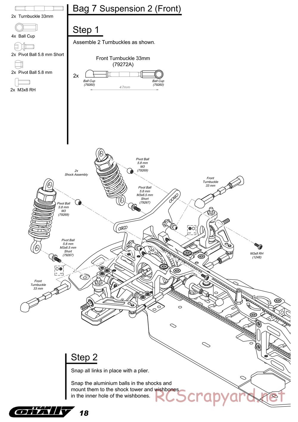 Corally - RDX Phi 09 - Manual - Page 19