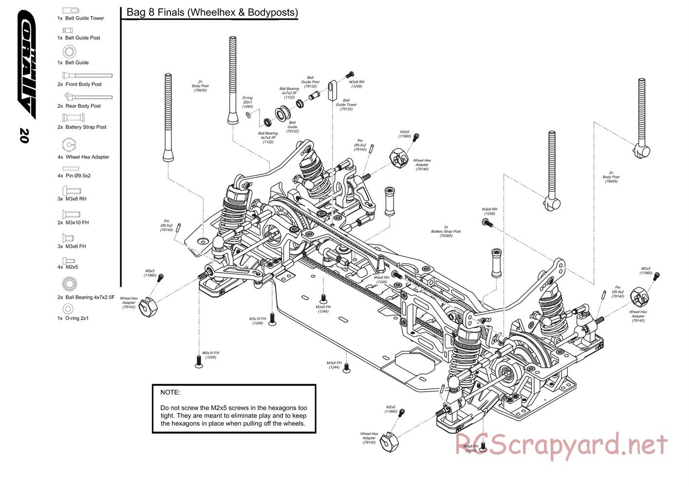 Corally - RDX Phi 09 - Manual - Page 21