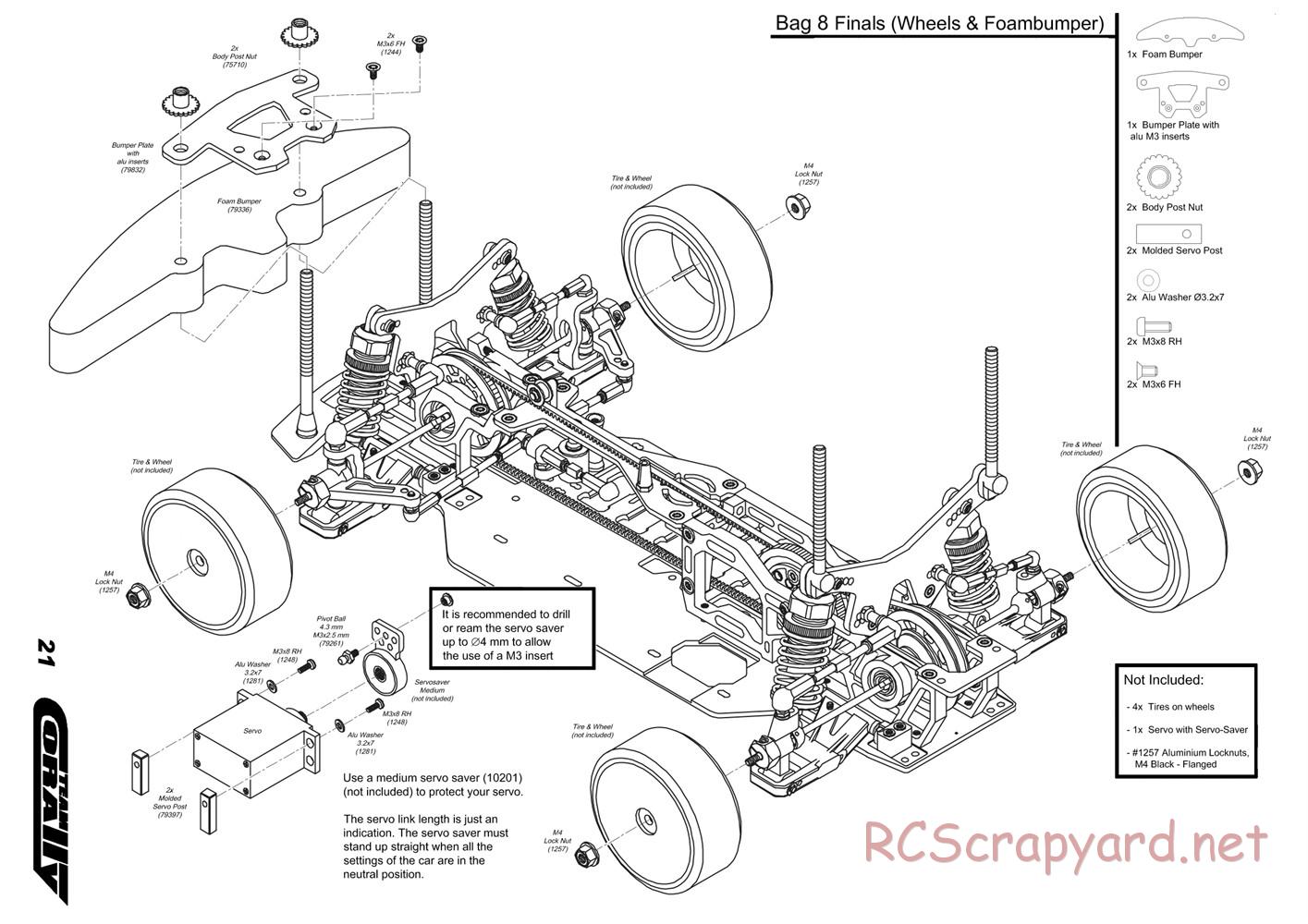 Corally - RDX Phi 09 - Manual - Page 22