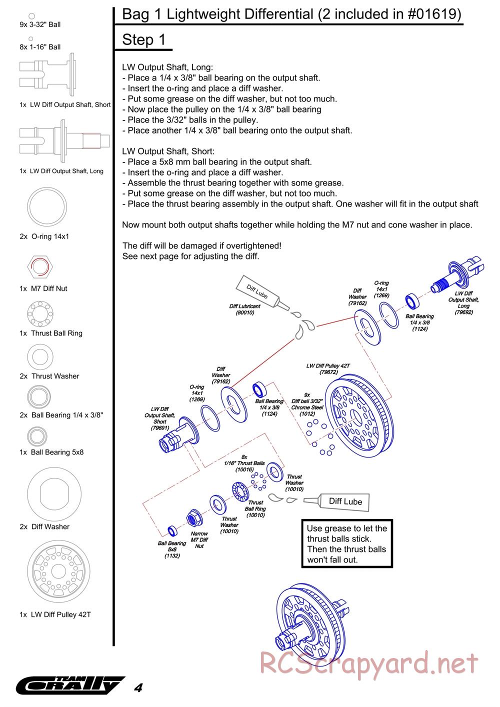 Corally - RDX Phi - Manual - Page 4