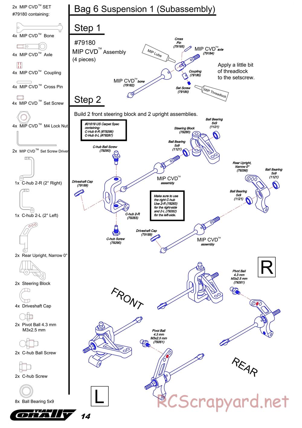 Corally - RDX Phi - Manual - Page 14