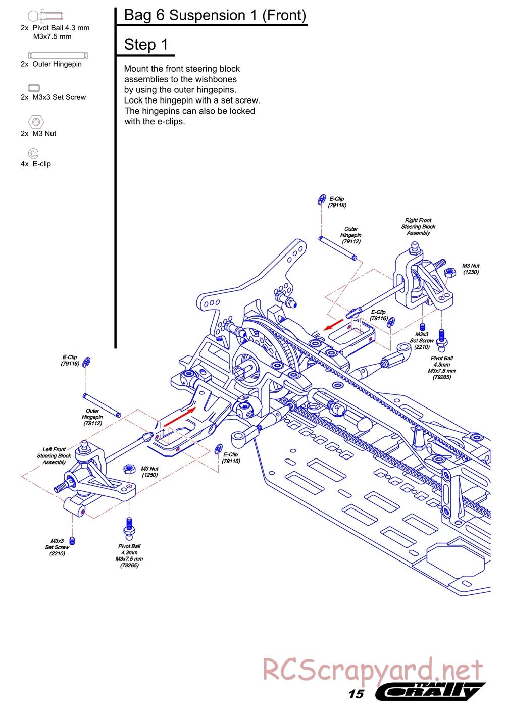 Corally - RDX Phi - Manual - Page 15