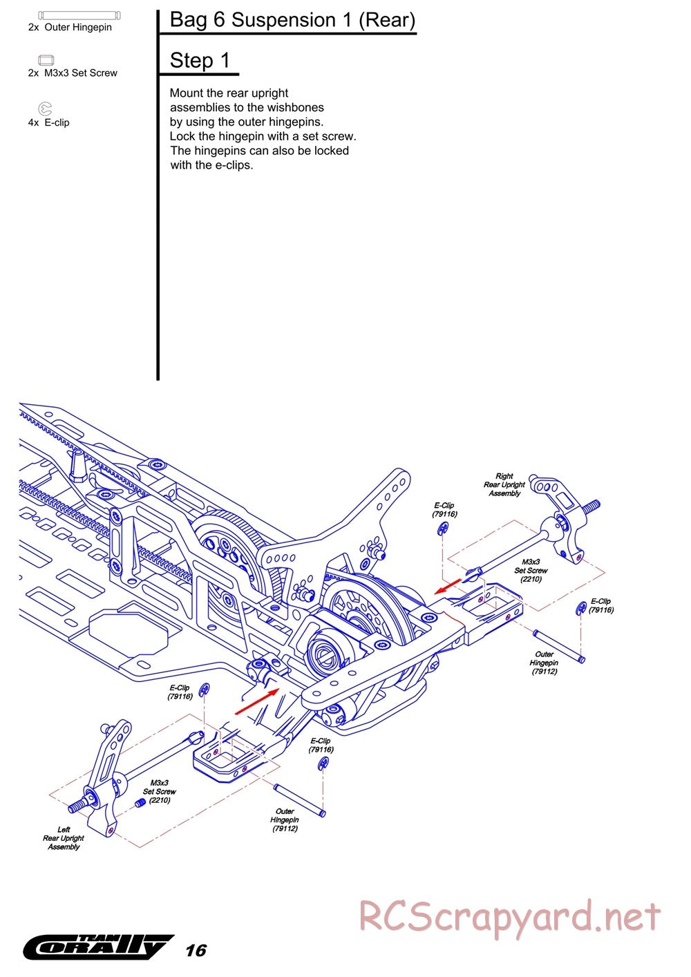 Corally - RDX Phi - Manual - Page 16