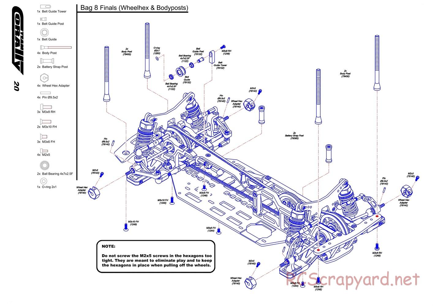 Corally - RDX Phi - Manual - Page 20