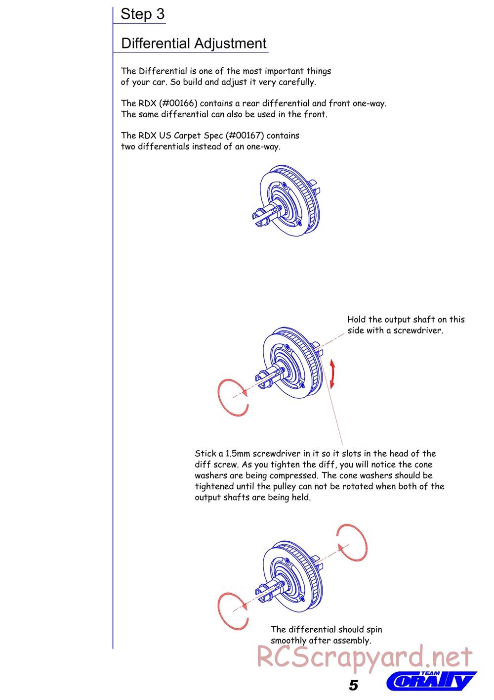 Corally - RDX - Manual (Ver 1) - Page 5