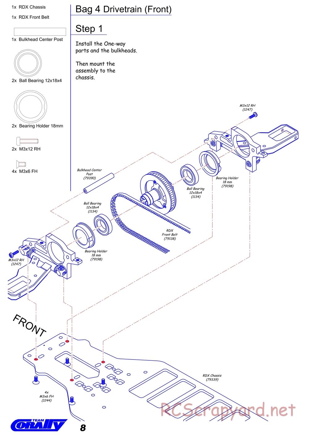 Corally - RDX - Manual (Ver 1) - Page 8