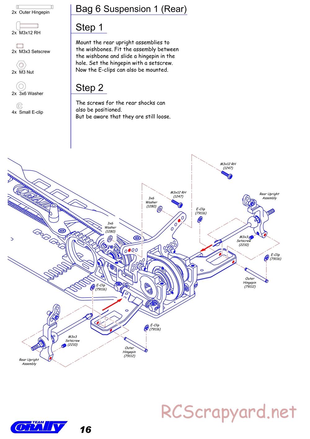 Corally - RDX - Manual (Ver 1) - Page 16