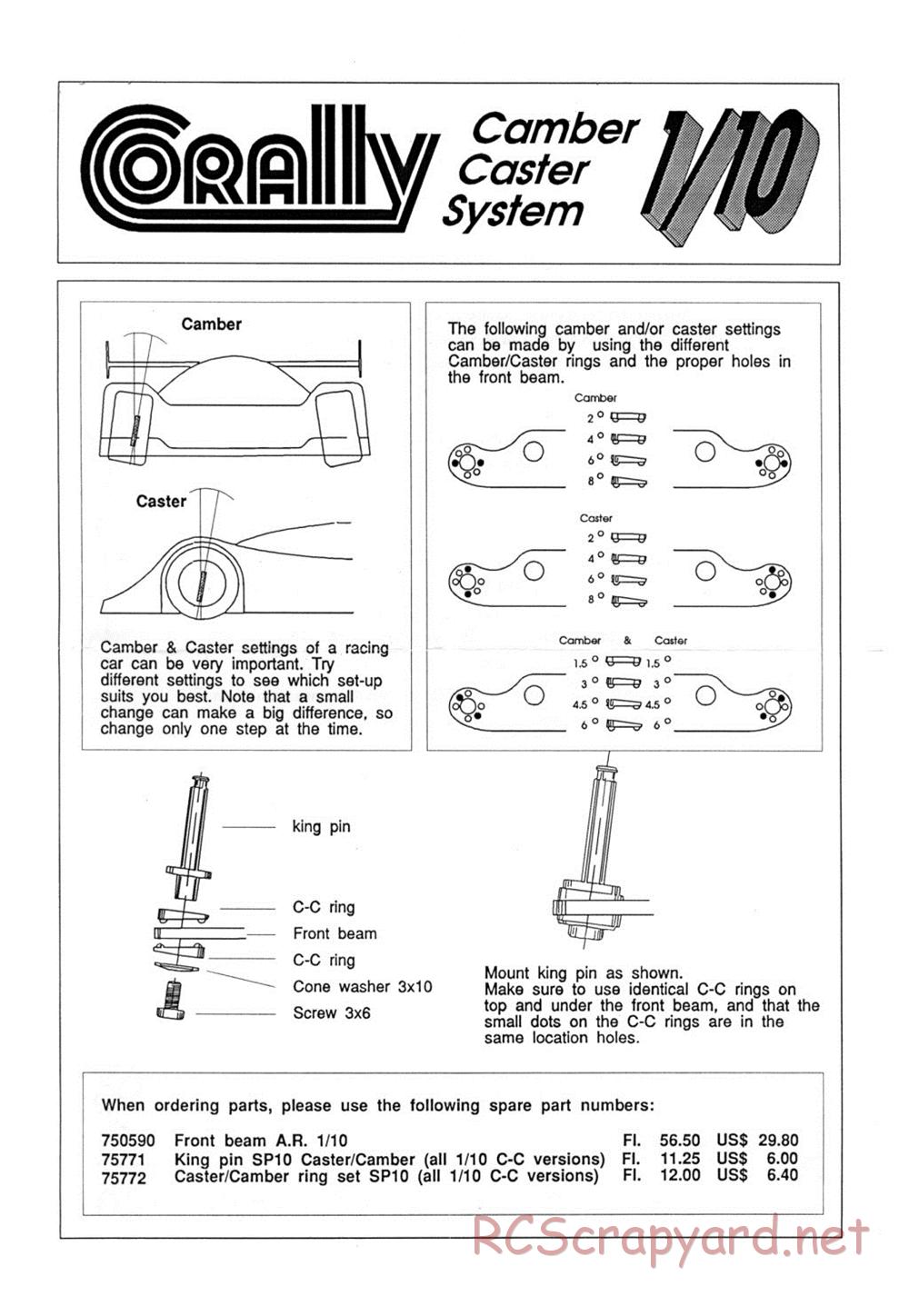 Corally - SP10 / SP12 - Manual - Page 13