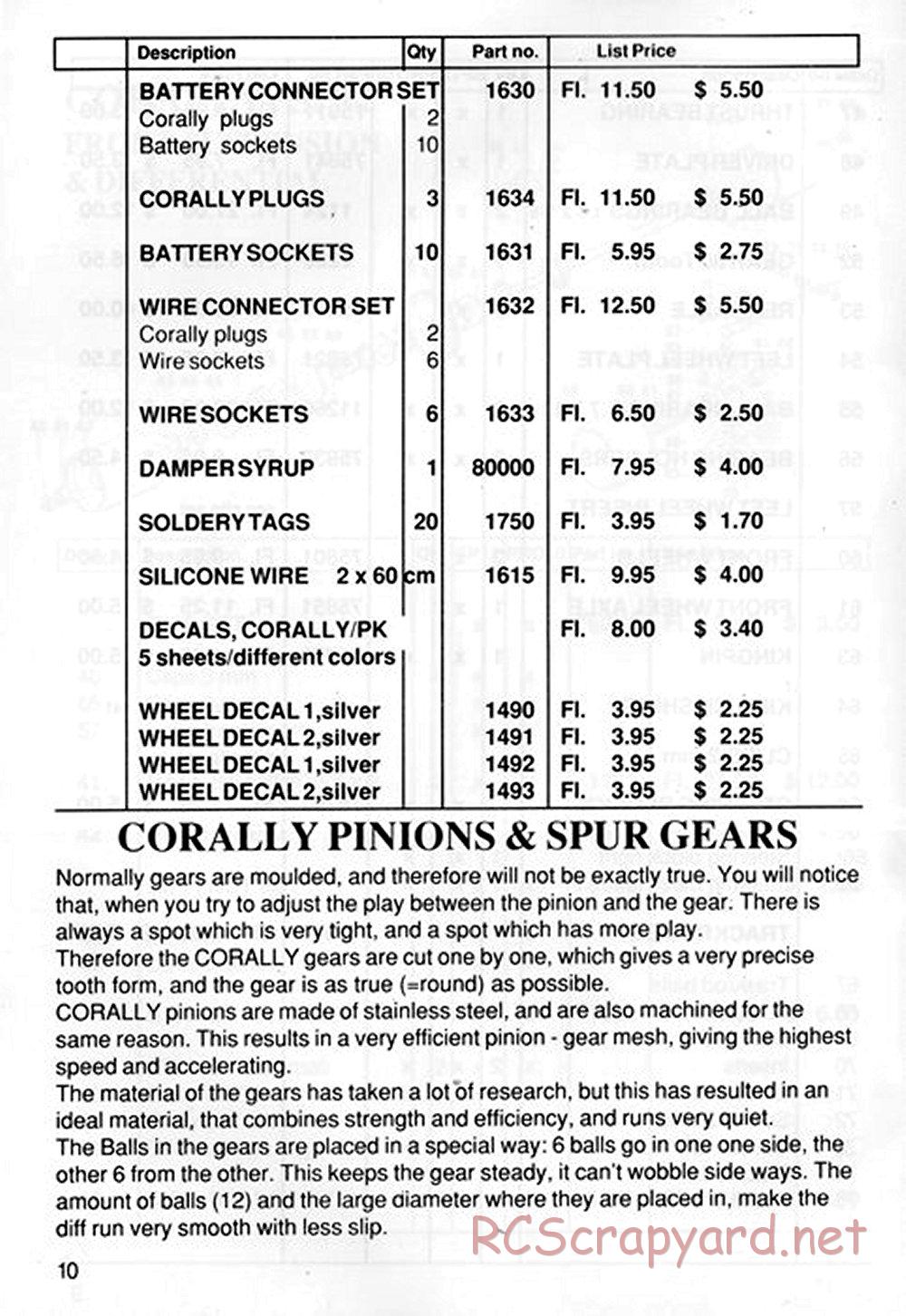 Corally - SP12 / Pro10 - Manual - Page 10