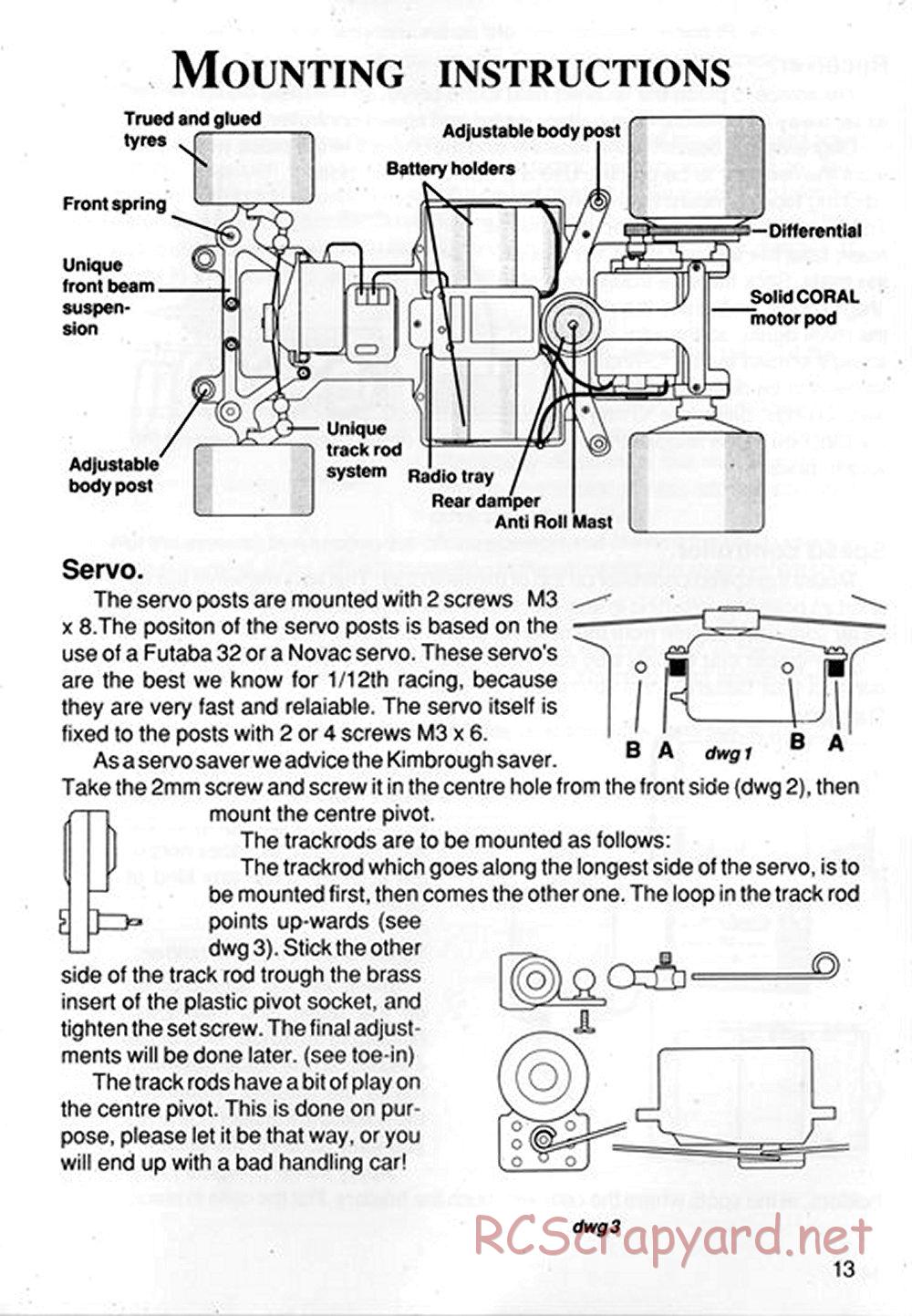 Corally - SP12 / Pro10 - Manual - Page 13