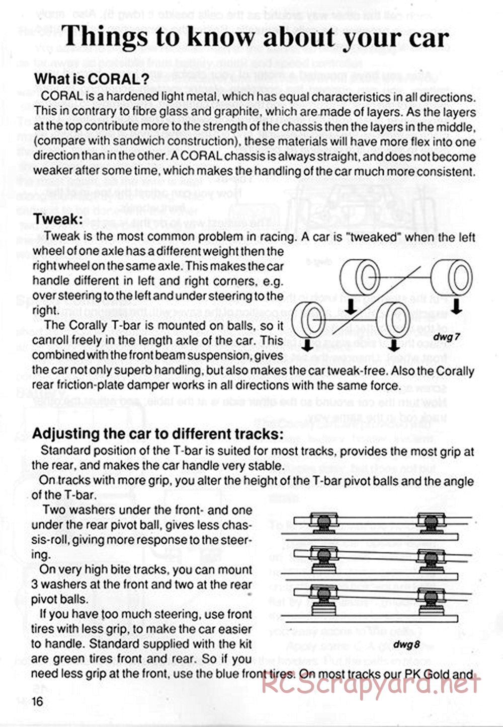 Corally - SP12 / Pro10 - Manual - Page 16