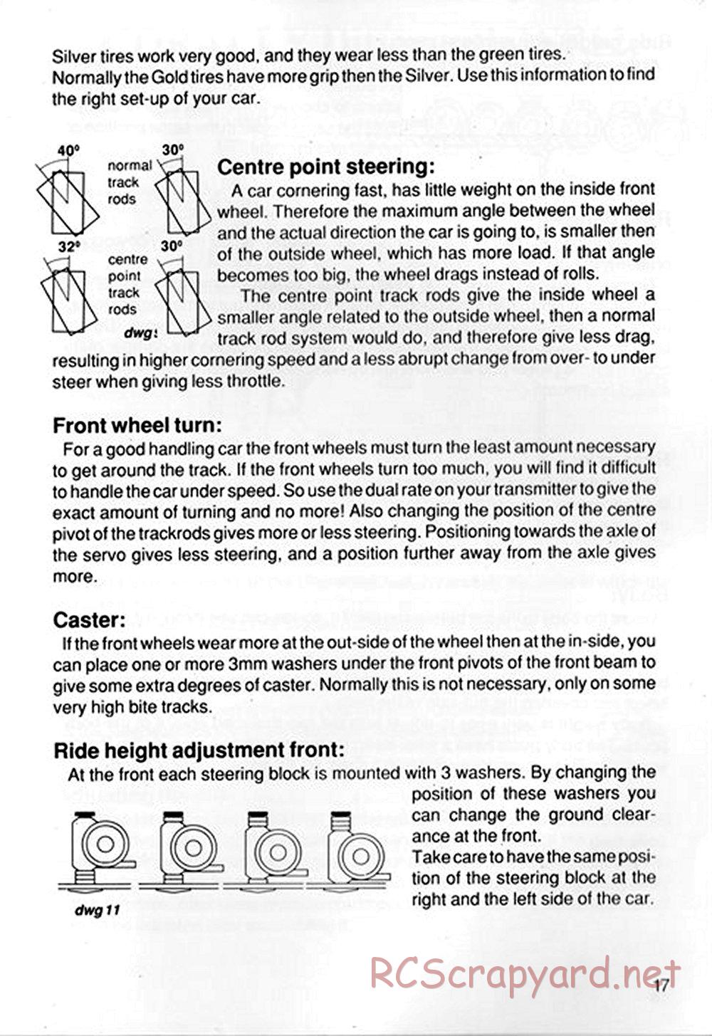 Corally - SP12 / Pro10 - Manual - Page 17