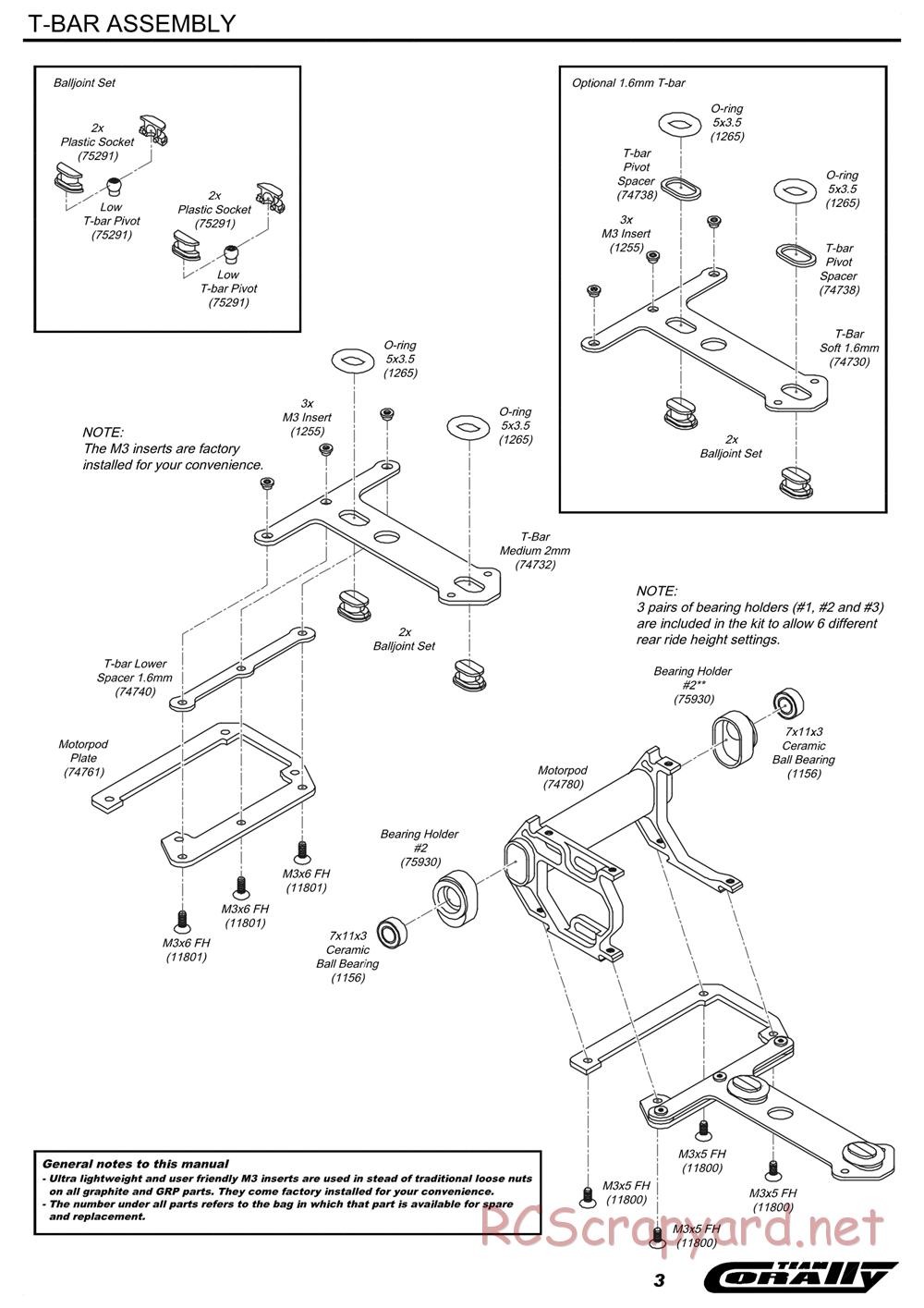 Corally - SP12X - Manual - Page 3